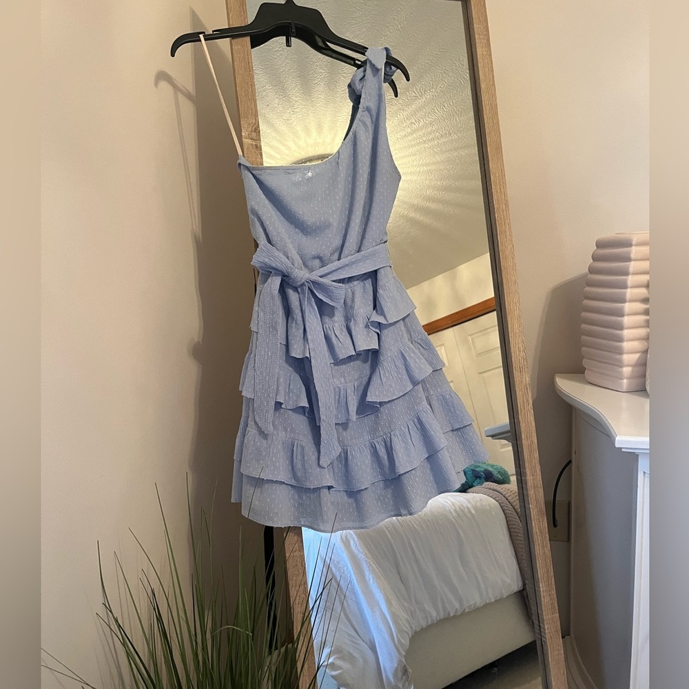 One Shoulder Mini Dress